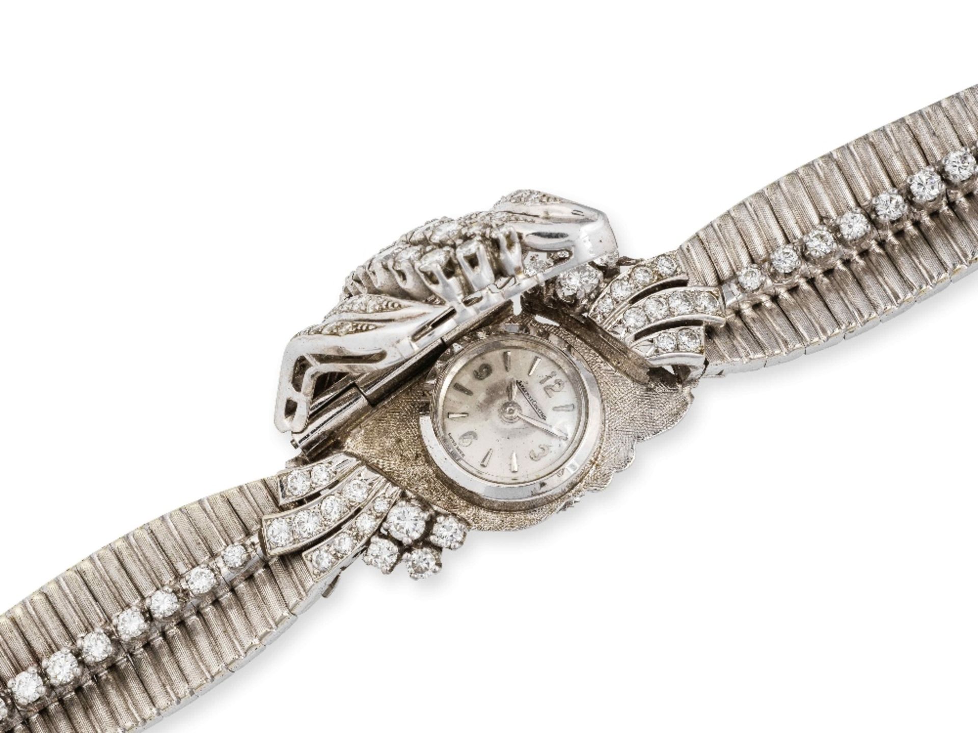 JAEGER LE COULTRE: MONTRE BRACELET DE DAME DIAMANTS - Image 4 of 4