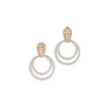 PAIRE DE CLIPS D'OREILLE DIAMANTS