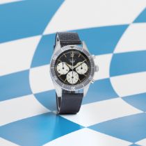 Heuer. A rare stainless steel manual wind chronograph wristwatch Autavia 'Big Sub', Ref: 2446M, ...