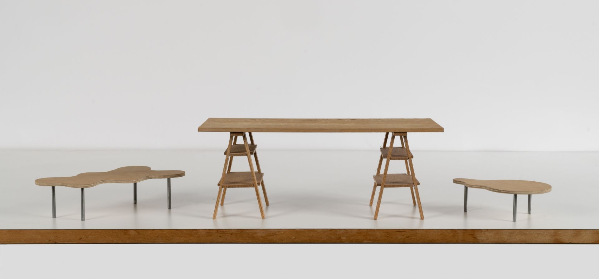 A collection of six maquettes of furniture designed by Sir Terence Conran (6)