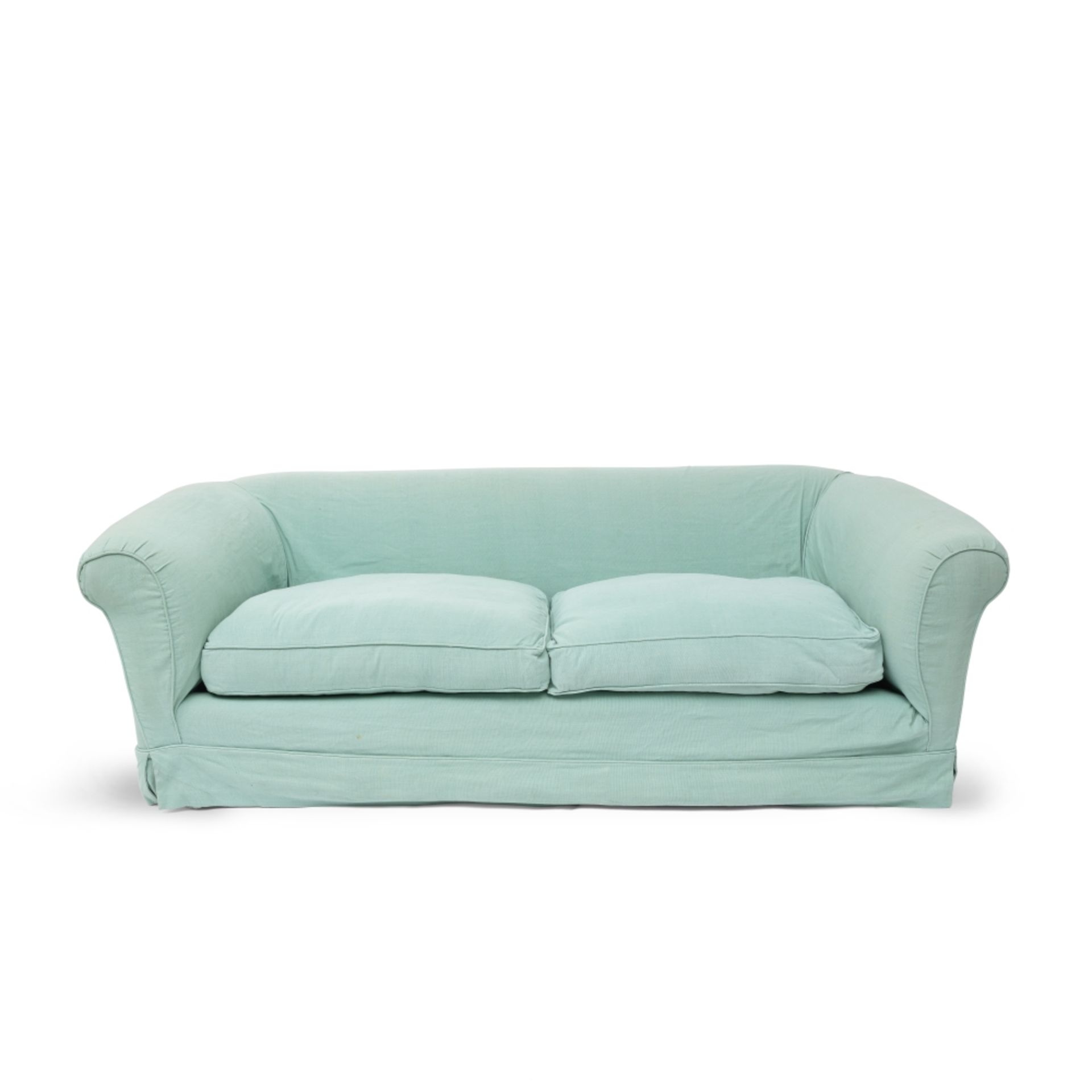 A large 'Burnham' upholstered sofaDesigned by Sir Terence Conran, made by Benchmark Furniture