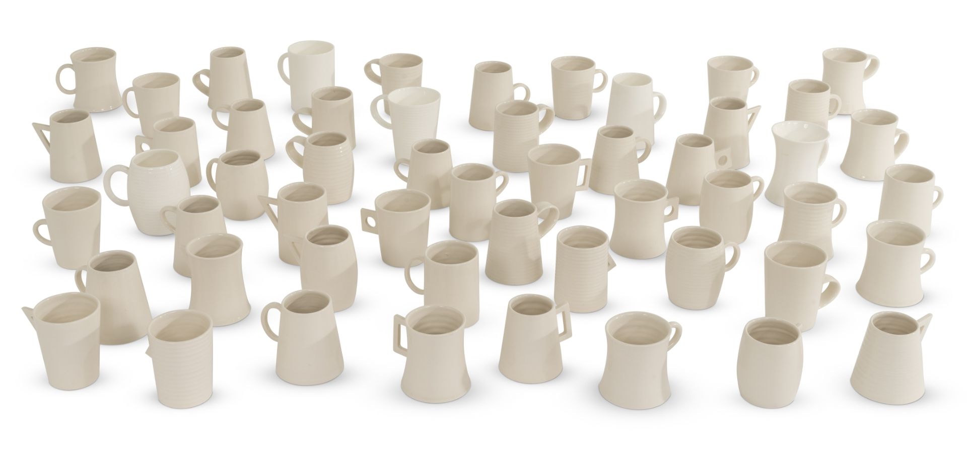 An Edition of Fifty Mugs by Billy Lloyd 2011, retailed by Priscilla Carluccio's Few and Far (50)