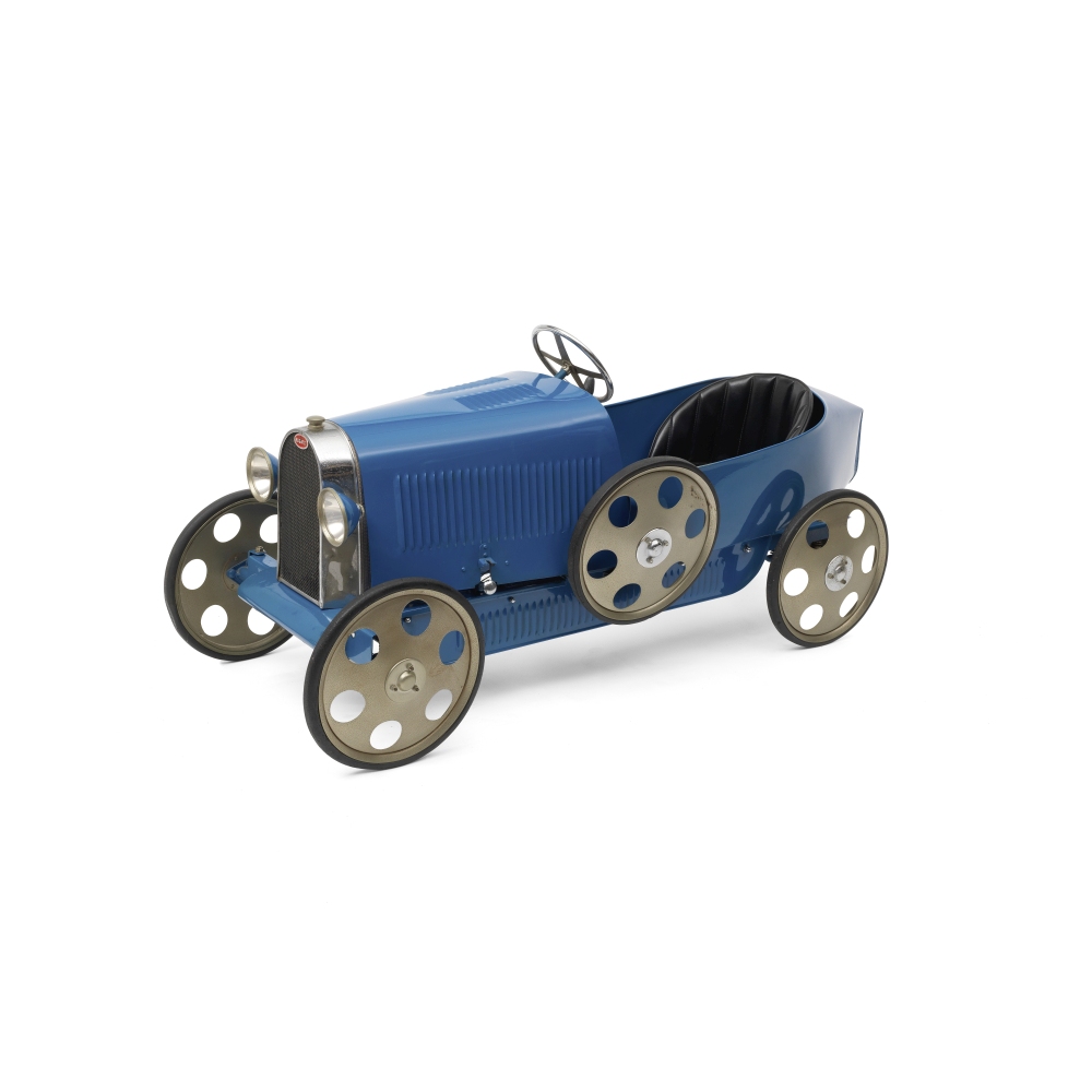 A 'Bugatti' pedal car by Eureka, model 502, French, circa 1930 144cm long overall