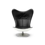 A swivel chair, in the manner of Fritz Hansen20th century