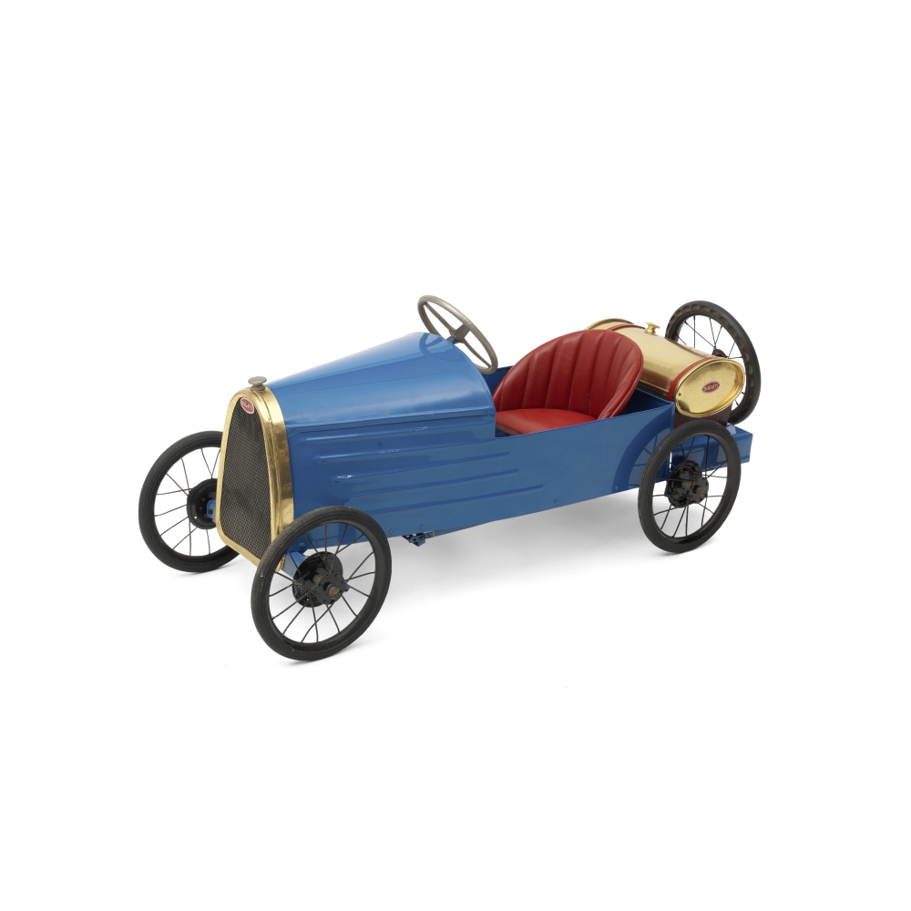 A 'Brescia Bugatti' pedal car, French 114cm long overall