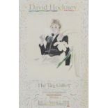 After David Hockney (British, born 1937) A collection of three David Hockney exhibition posters T...