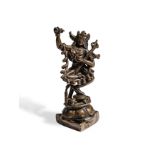 STATUETTE DE VAJRAVARAHI EN ALLIAGE DE CUIVRE TIBET, XIIE/XIIIE SI&#200;CLE