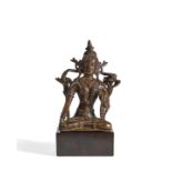 STATUETTE DE TARA EN LAITON TIBET, VERS XIVE SI&#200;CLE