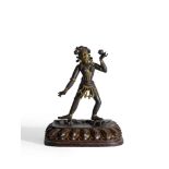 STATUETTE DE KHECHARA VAJRAYOGINI EN BOIS POLYCHROME TIBET, VERS XVIIIE SI&#200;CLE