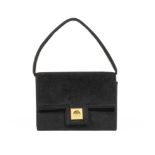 HERMES Paris 24 Fg Saint Honor&#233;. Mini sac Princesse 19 en renne Circa 1947/1950