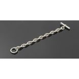 HERMES Paris. Bracelet Cha&#238;ne d'Ancre, argent 925 milli&#232;mes