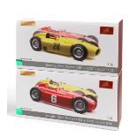 Two boxed 1:18 scale 1955 Lancia D50 and 1956 Ferrari D50 Grand Prix limited edition two-model 'B...