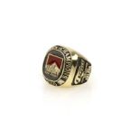 A 2000 Team Penske CART FedEx Champions gold and diamond ring,