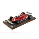 A 1:8 scale limited edition model of Jody Scheckter's 1979 Season F1 World Championship winning F...