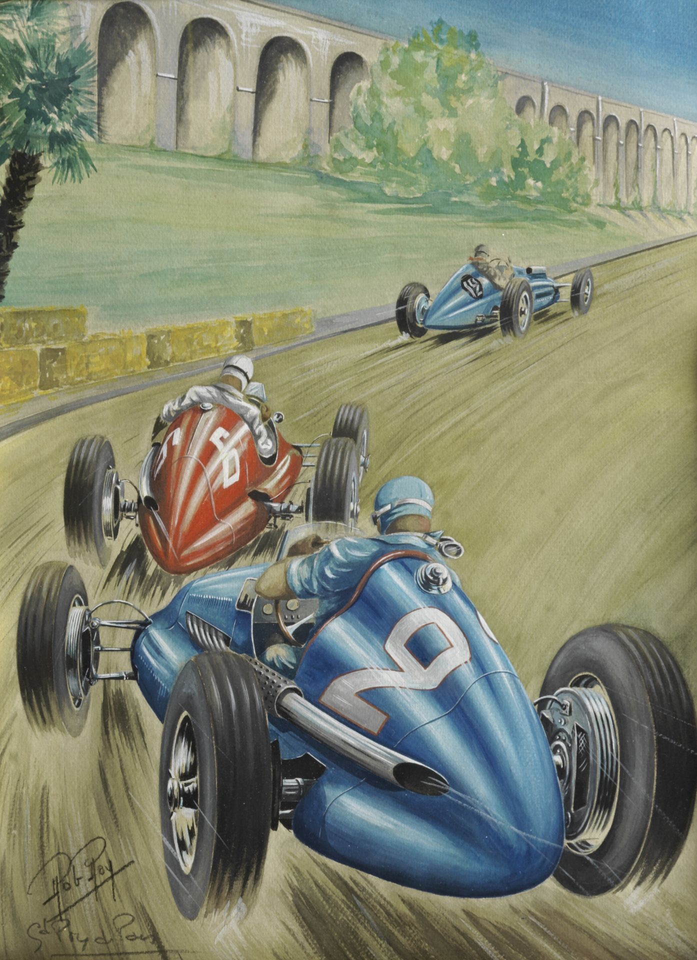 Rob Roy (France 1909-1992), 'Grand Prix de Pau'