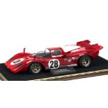 A 1:12 scale model of the 1970 Daytona Ferrari 512S, by Midland Racing Models,