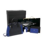 A Bentley Continental limited edition lady's leather handbag and accessories suite,