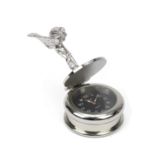 A Rolls-Royce Spirit of Ecstasy desk clock by Swiza, Swiss, ((Qty))