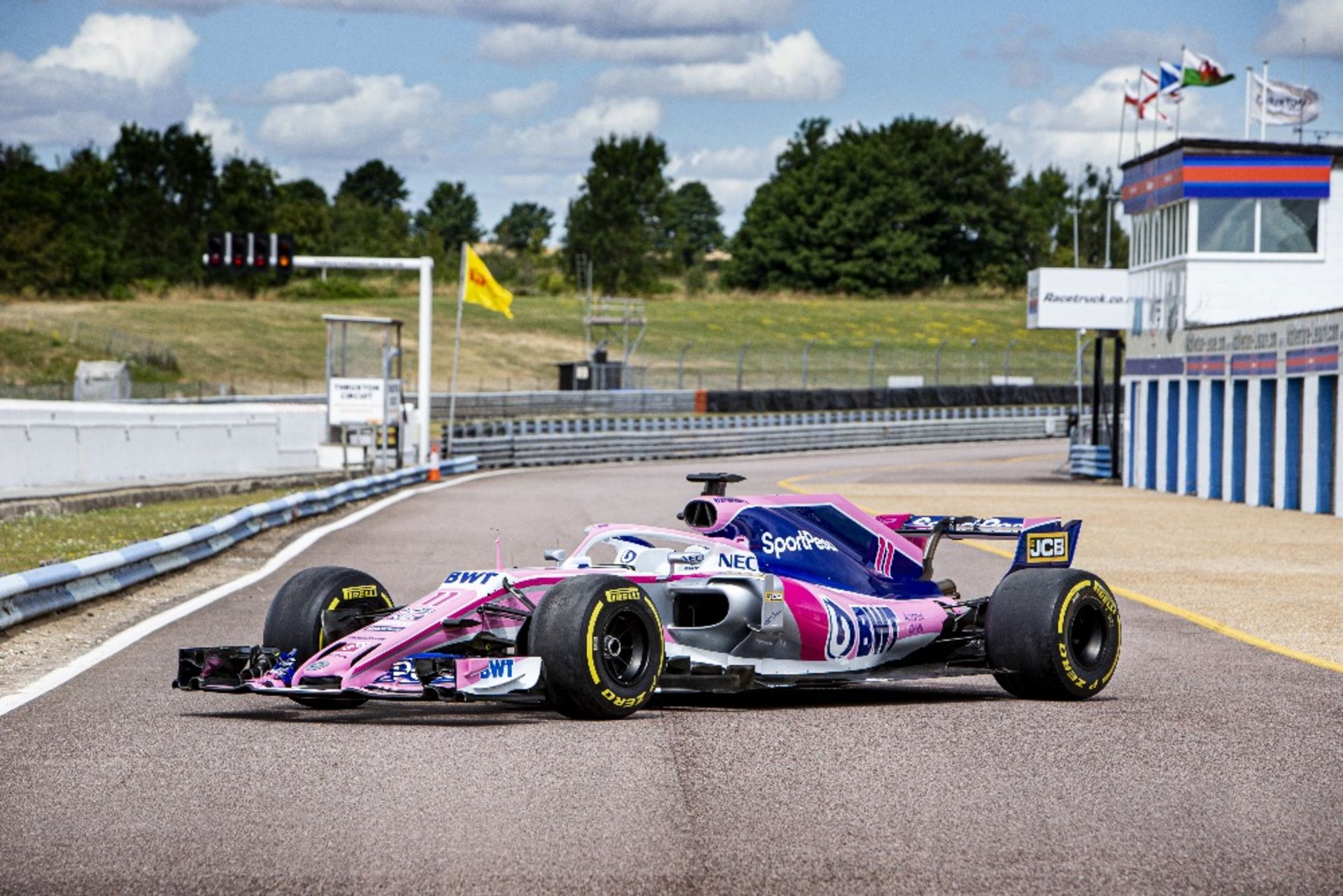 2017 Force India-Mercedes VJM10 Formula 1 Racing Single-Seater Chassis no. VJM10-01