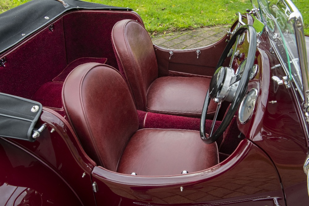 1937 SS 100 Jaguar 2&#189;-Litre Two-seater Sports Chassis no. 18050 Engine no. 250997 - Image 32 of 73