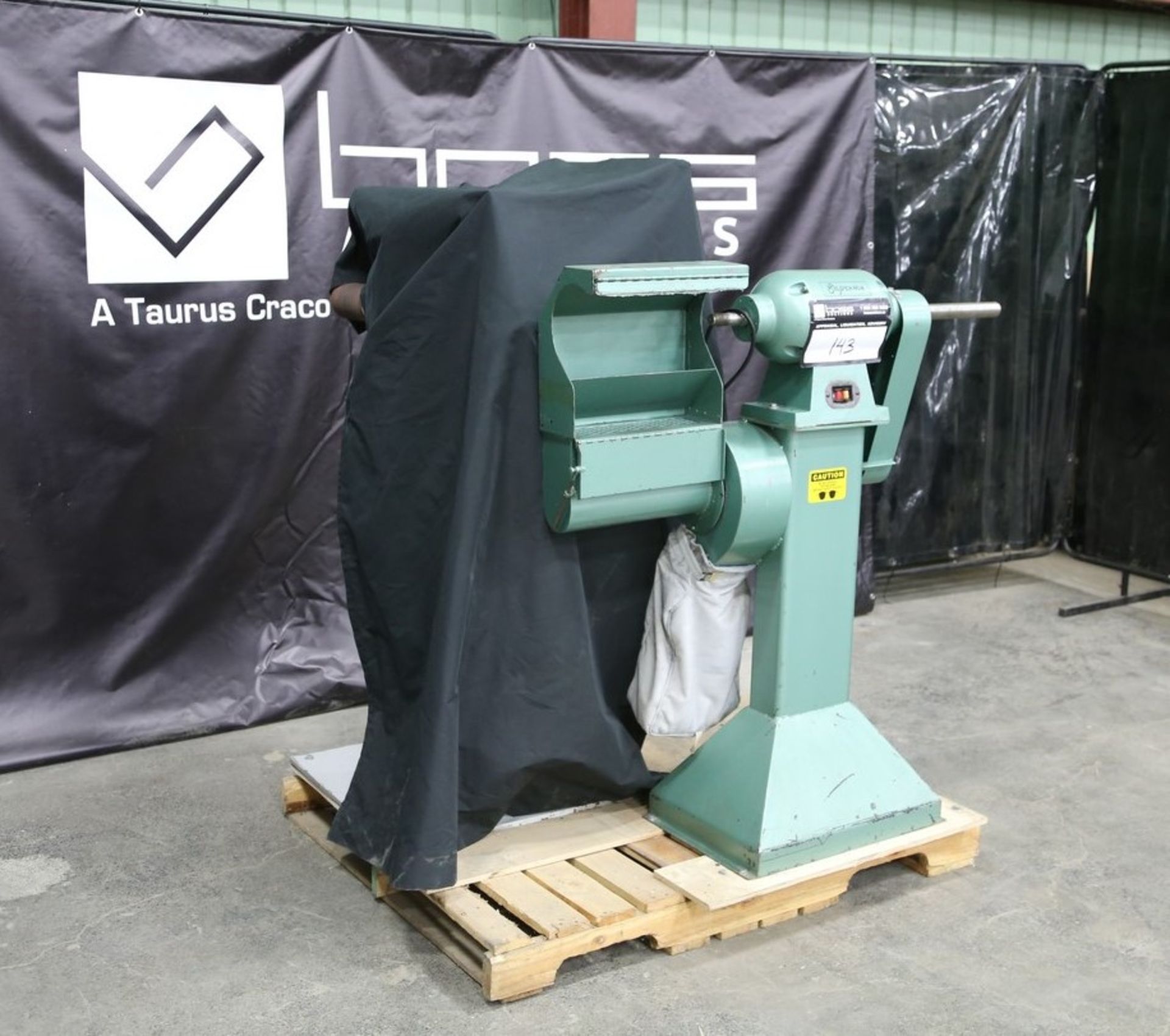 2014 LANDIS WM900 Premium Rotary Sander Model 4 - Green