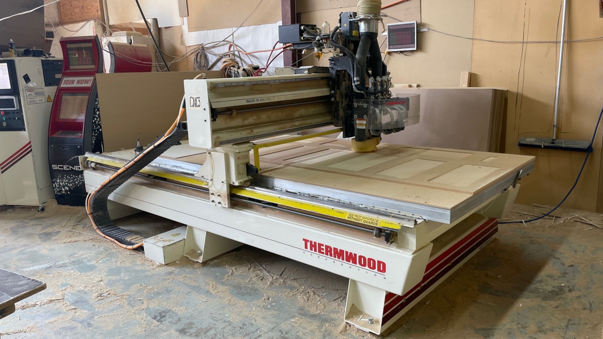 2005 Thermwood CS45 Flat Table CNC Router