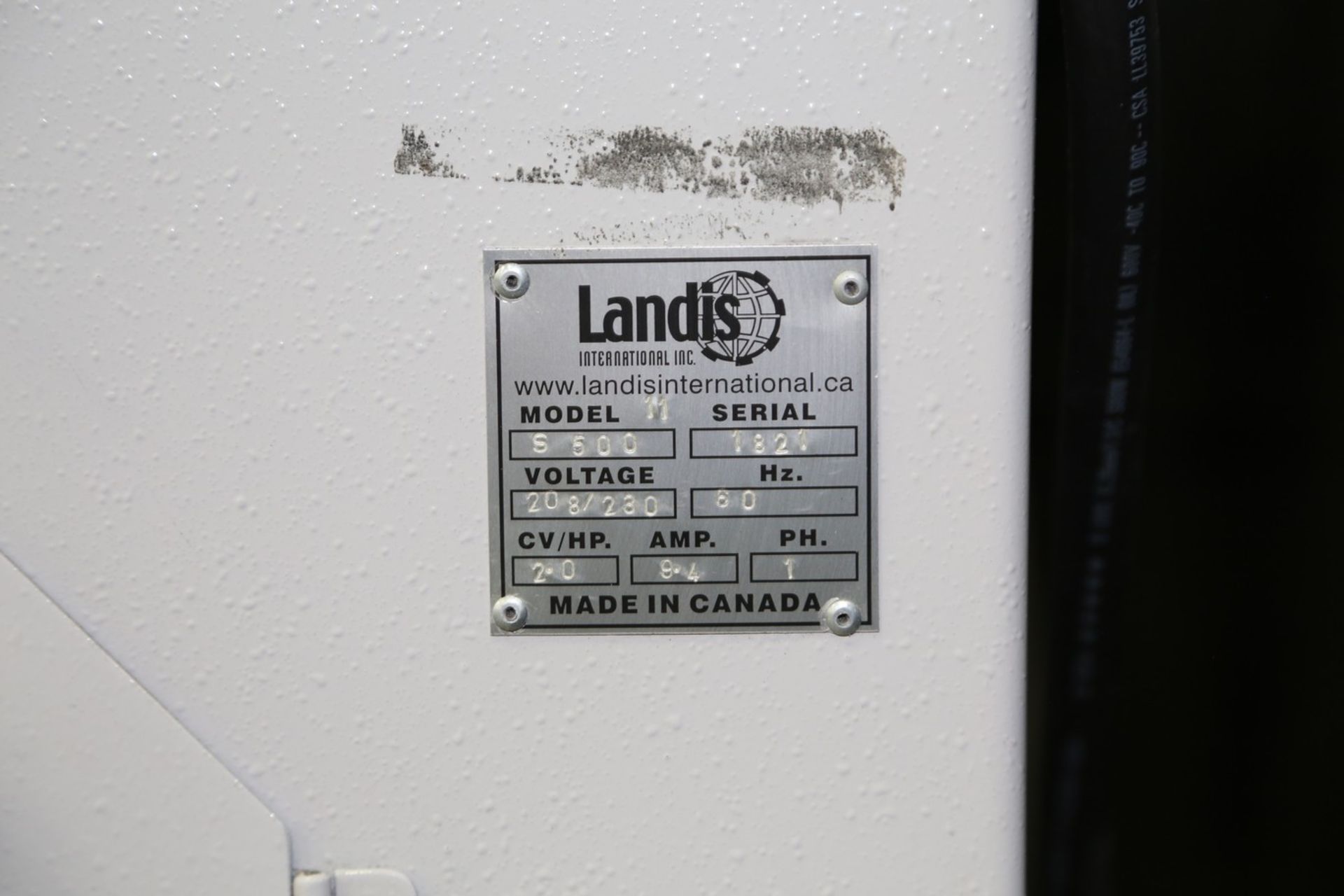 2018 LANDIS SANDERS S500 Model 11 - Image 5 of 5