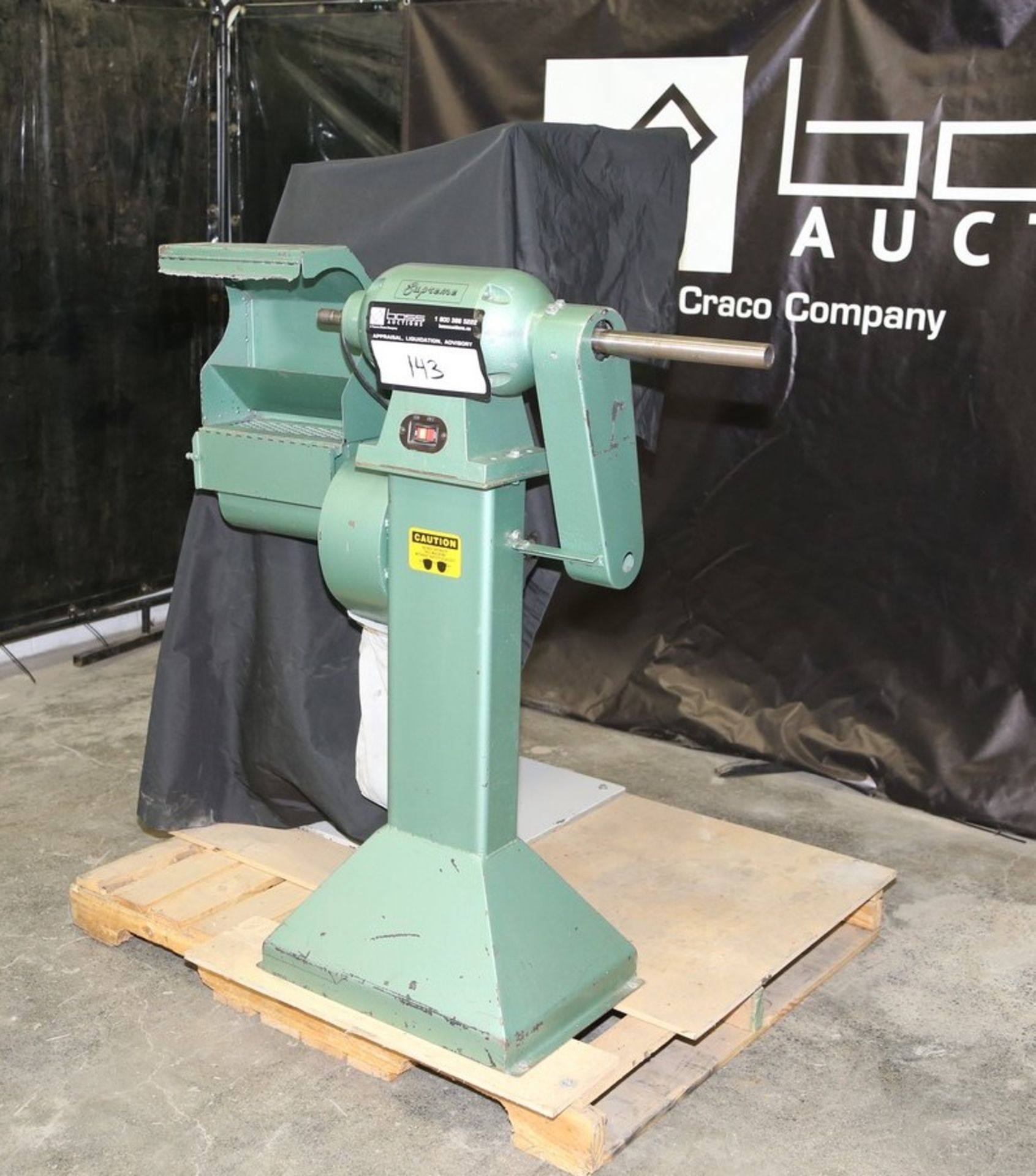 2014 LANDIS WM900 Premium Rotary Sander Model 4 - Green - Image 3 of 4