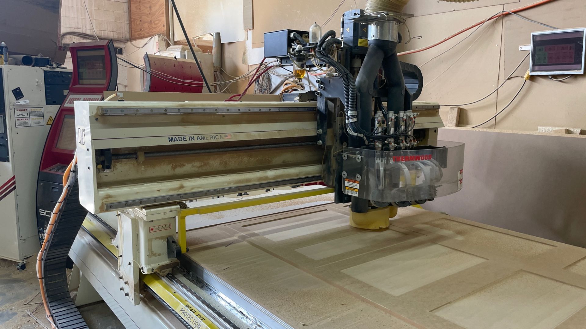 2005 Thermwood CS45 Flat Table CNC Router - Image 2 of 12