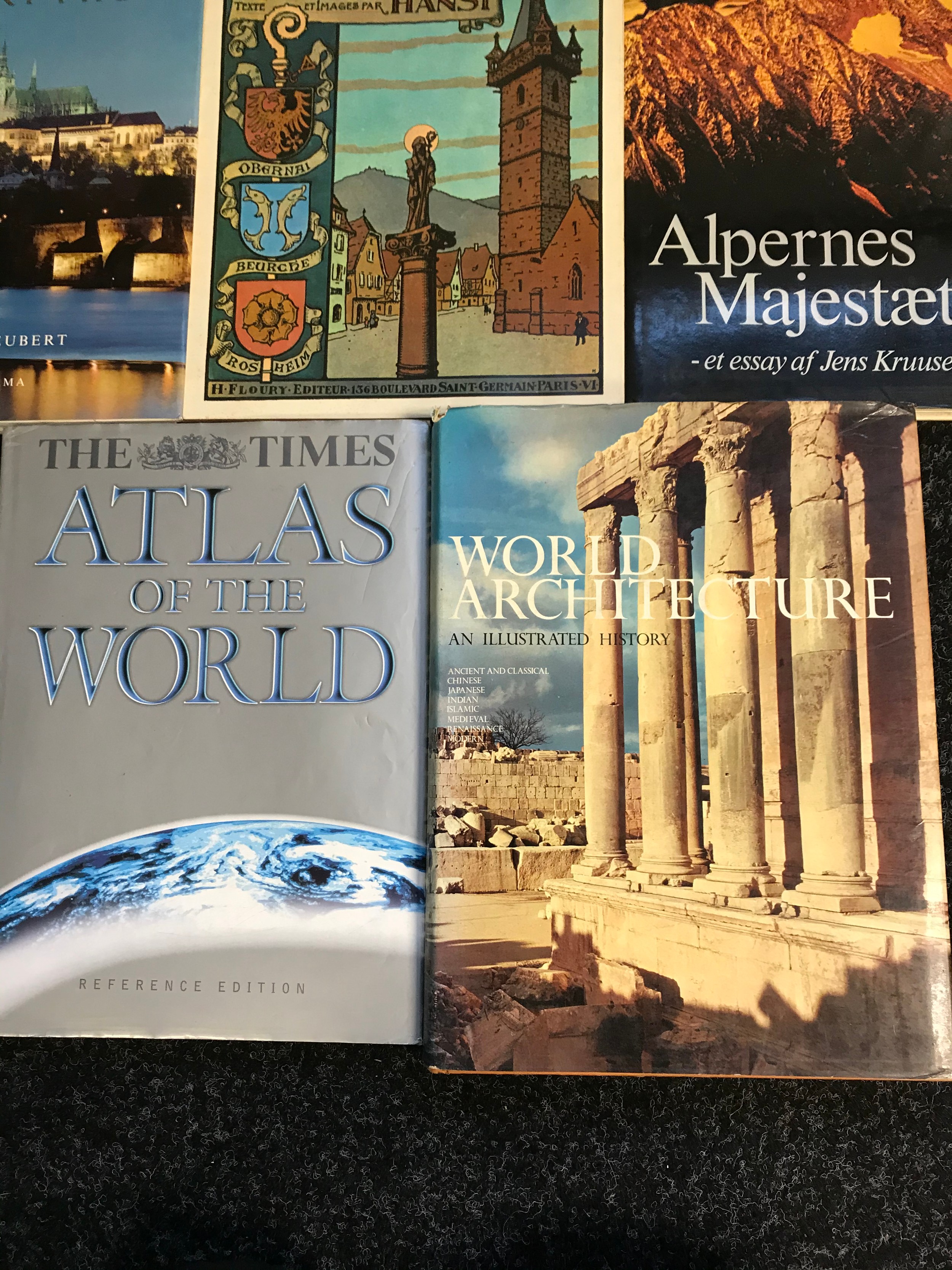 Five books to include Atlas of the World, World Architecture etc - Bild 3 aus 3