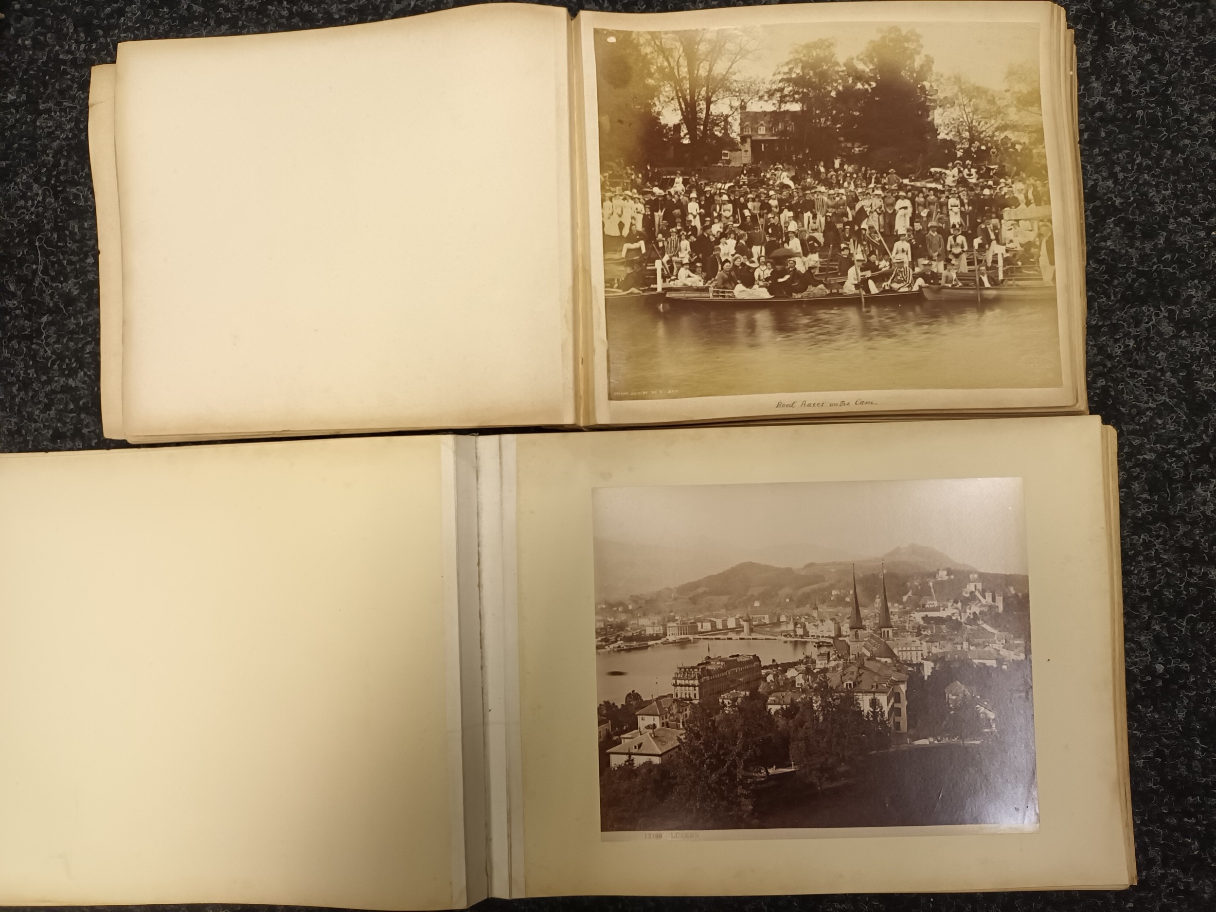 Two photograph albums containing British and European albumen prints - Bild 3 aus 3