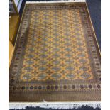 A Large Iranian style livingroom rug. [300x200cm]