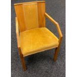 Art Deco 'Binn's Ltd' arm chair.