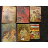 Various Children's book to include Mickey Mouse, Wonder Book, Mrs Strang's Annual for Girls, The Big