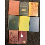 Seven books to include Reminiscences of St Andrews, Adventures of Robinson Crusoe, North Anger Anger
