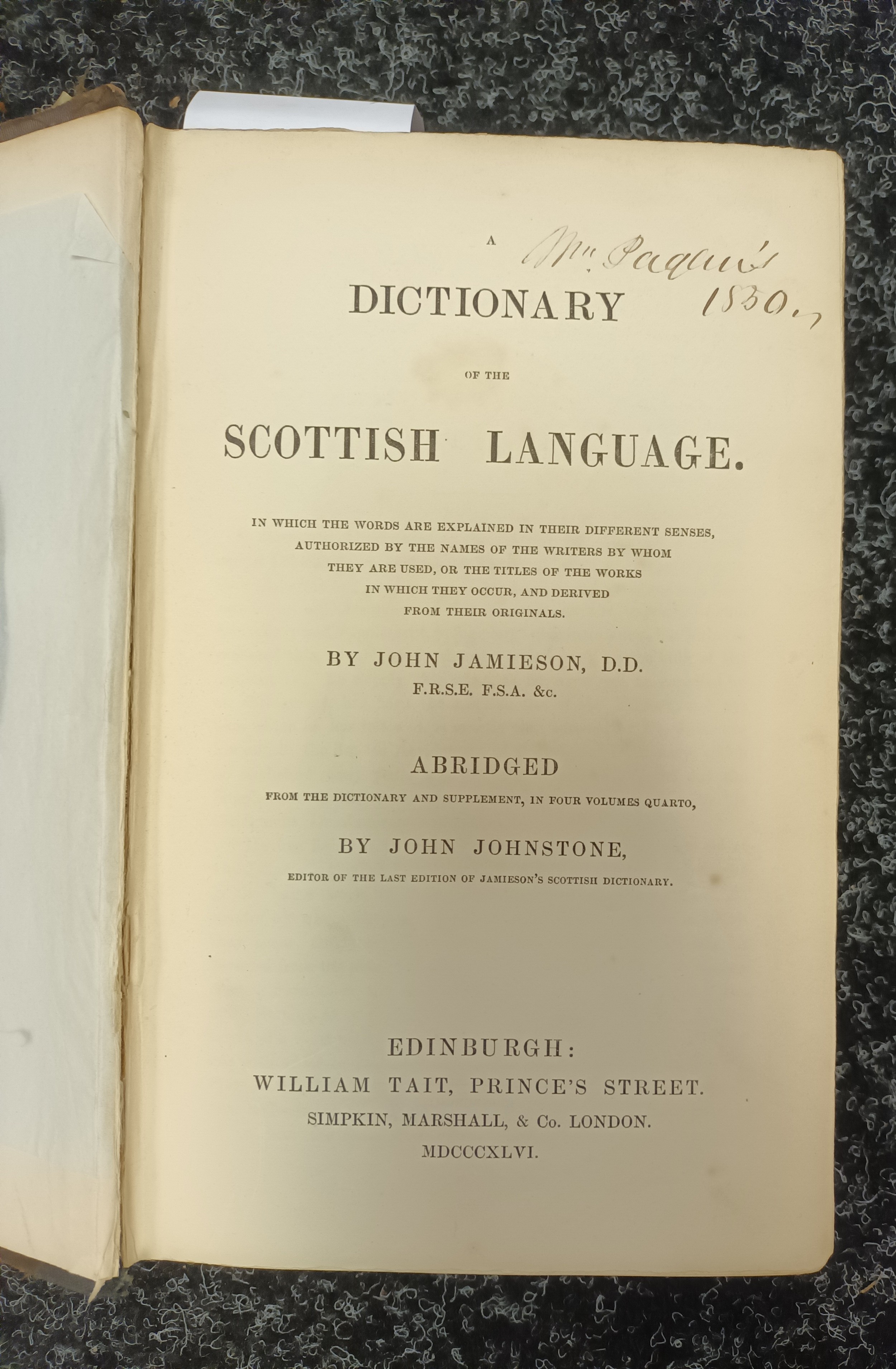 Five Miscellaneous books; Arbor Vitae, The River Tay, Osephu's Works, Views and Notices of Glasgow - Bild 6 aus 6