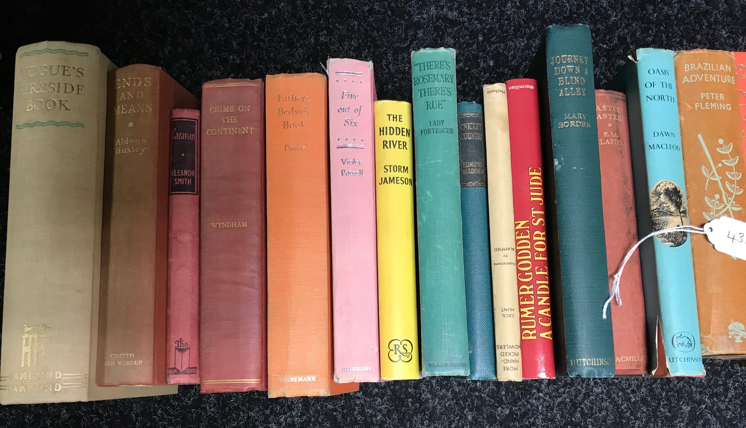 Various vintage books, Oasis Of the North, Ends and Means, Father's Bedside Book, The Hidden - Bild 2 aus 2