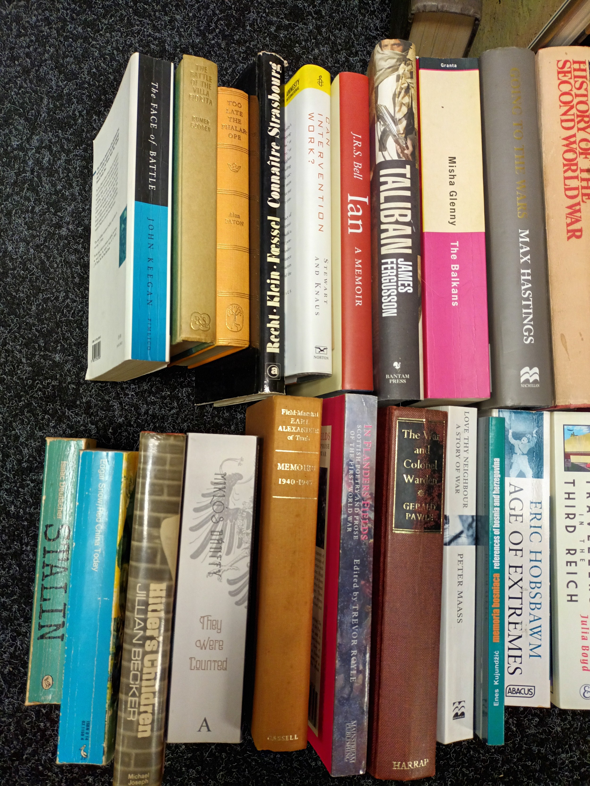 Large mixed lot of books to include Taliban, The Real War, Hitler's Children, Enigma, Going To War - Bild 3 aus 4