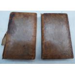 Two Volumes (Third & Fourth) of The English Poet by Samuel Johnston 1776 London. Covers: Coming