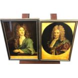 Two antique prints, portraits of The right Honourable Robert Earl of Oxford and Charles Earl of