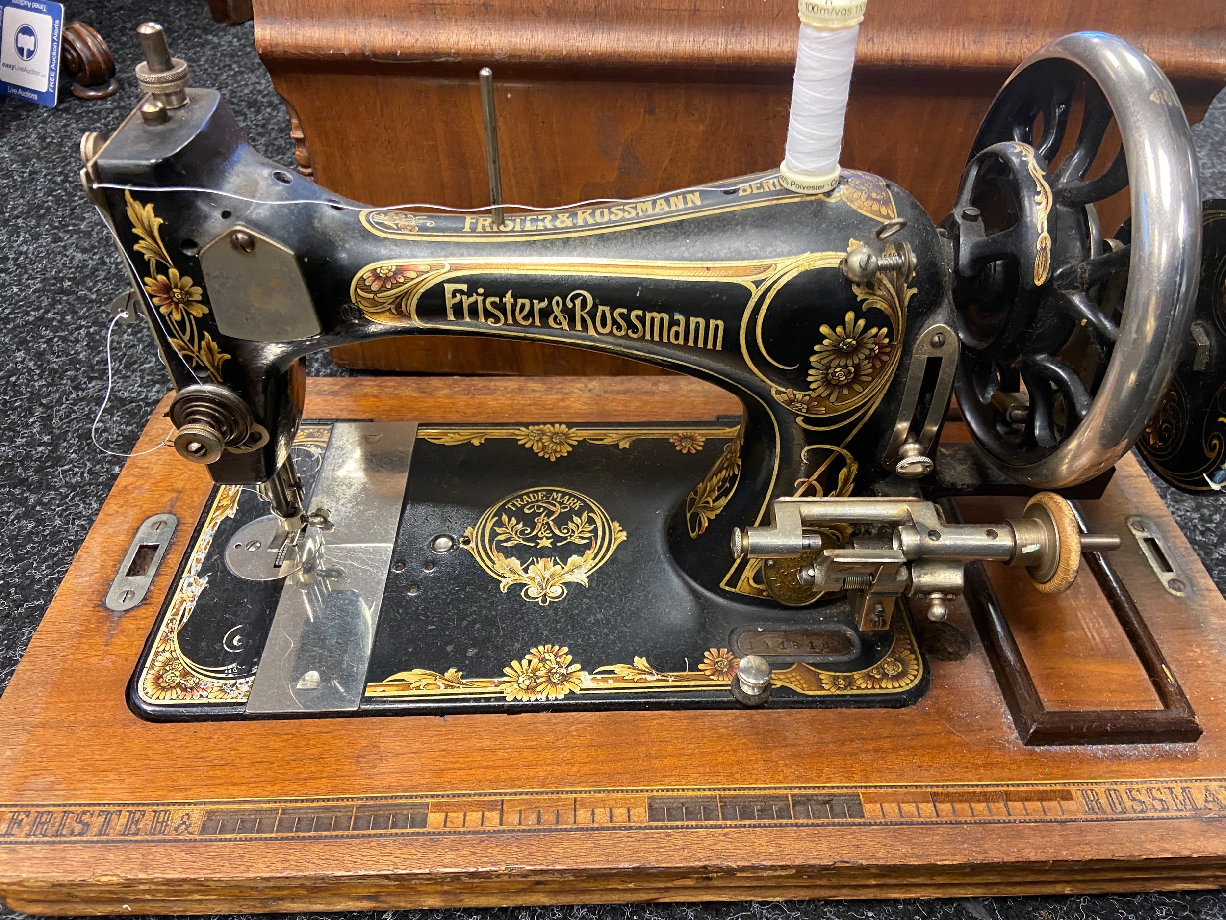 Antique sewing machine [Frister & Rossman] [1418184]