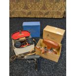 Mixed lot; Petri binoculars with original case and box, Kodak pocket camera, Zeiss Ikon Nettar