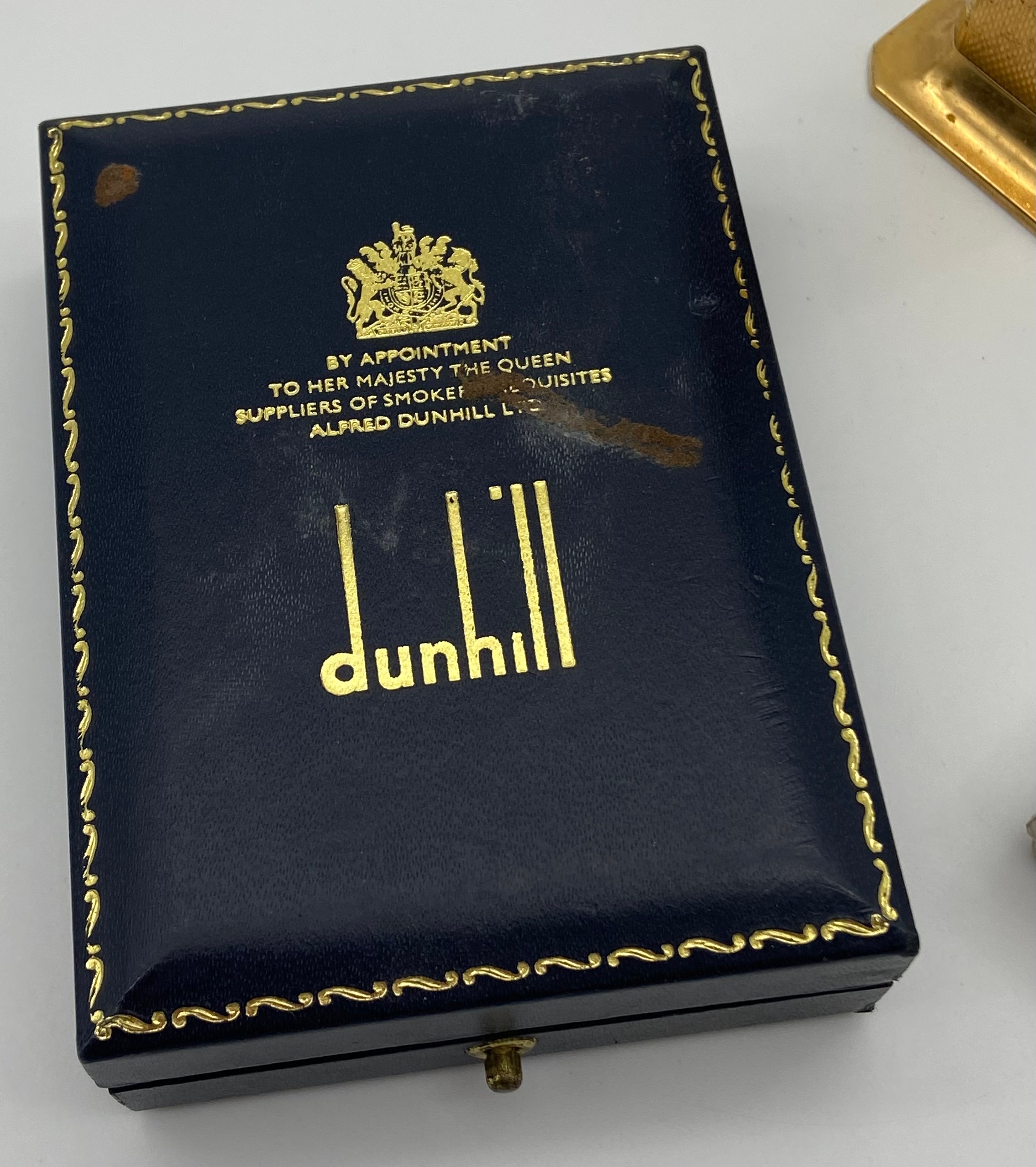 Two vintage Dunhill lighters to include plated Dunhill 70 lighter, box, booklet & Dunhill Tallboy - Image 3 of 3