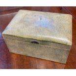 Shagreen lidded box