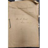 A Large Collection of Typed and Hand Written Manuscripts, relating to Imperial Kenya Police, with