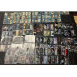 A Large quantity of vintage Star Wars 1977 movie cards, Topps widevision collectors cards and 1994