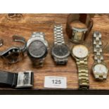 A Lot of various gent's and ladies watch