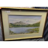 John Bathgate Watercolour 'Ben Venue and Loch Achray' [56X77CM]