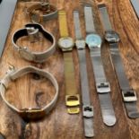 A Lot of seven various Skagen Designer ladies watches.