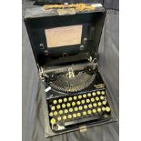 A Vintage Remington Portable typewriter.